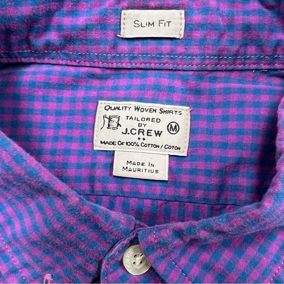 J. Crew Slim Fit Button Down Shirt Size M - Picture 3 of 3